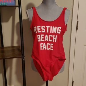 1 piece bathing suit